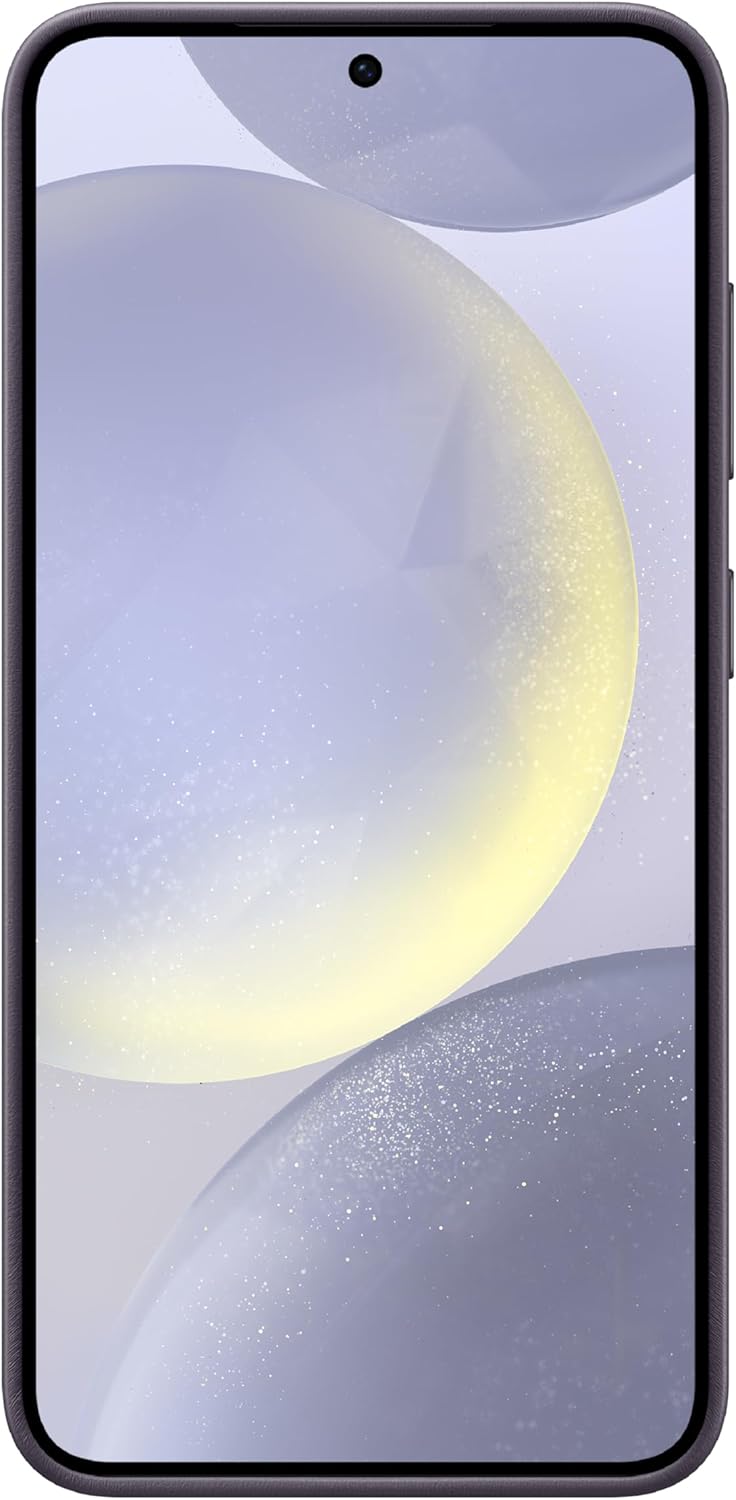 كڤر حماية جلد نباتي لهاتف Galaxy S24 |بنفسجي غامق كڤر حماية جلد نباتي لهاتف Galaxy S24 |بنفسجي غامق
